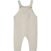 Vertbaudet Tricot babytuinbroek gemêleerd beige