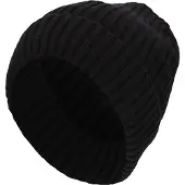 Sarlini Jongens Muts Effen zwart. Maat: XS
