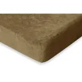 Eleganzzz Hoeslaken Flanel Fleece 35cm Hoekhoogte - gold 80/90x200cm