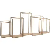 J-Line rek Multiple - ijzer - goud