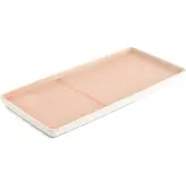 Salt & pepper Serveerschaal Flow Roze 14 x 32 cm