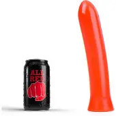 All Red Dildo 22 x 5 cm - rood