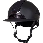 QHP Veiligheidscap Ohio Polo Visor Zwart - M/L