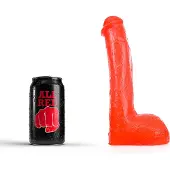 All Red Dildo 23 cm - rood
