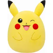 Squishmallows Pikachu Knipoog Squishmallow Pokémon Pluche Knuffel 35 cm