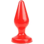 I Love Butt I Butt - Klassieke Buttplug - XL - Rood
