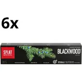 Splat 6x Tandpasta Special Blackwood - 75ml - Voordeelverpakking