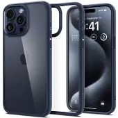 Spigen Ultra Hybrid iPhone 16 Pro Hoesje Blauw