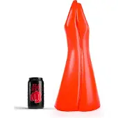 All Red Fisting Dildo 39 x 16 cm - rood