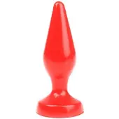 I Love Butt I Butt - Klassieke Buttplug - S - Rood