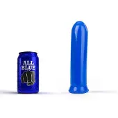 All Blue Dildo 19 x 4,5 cm - blauw