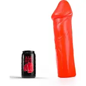 All Red Dildo 28 x 7,5 cm - rood