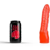 All Red Dildo 20 x 4,5 cm - rood