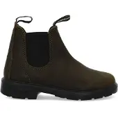 Blundstone 2496 kids boots waxed olive (32-TO)