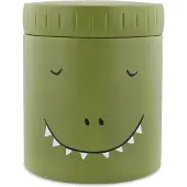 Trixie Thermos container - Mr. Dino - Thermopot voor kinderen - 350 ML - RVS Thermobeker - Ideaal voor Babyhapjes - Groen