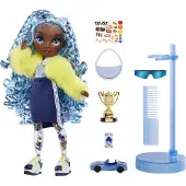 Mga Rainbow High Sparkle & Shine Poppen - Marina (Blauw), Modepop, Vrouwen, 4 jaar en ouder, Geschikt voor jongens en meisjes, 280 mm, Meerkleurig