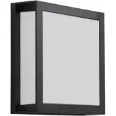 LINDBY Buitenverlichting , Sivana, dimbare, Zwart, Terras, Kunststof, Modern