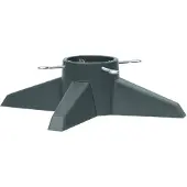 vidaXL Kerstboomstandaard 55,5x55,5x15 cm groen