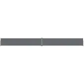 vidaXL Windscherm uittrekbaar 117x1200 cm antracietkleurig