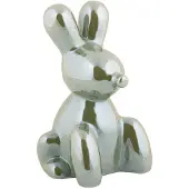 Present Time beeld konijn jungle green plated