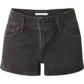 Levi's Jeans 'Superlow Short' black denim