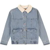 Levi's Spijkerjasje LVG DENIM JACKET W/ SHERPA COL kind 10 jaar