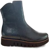 Footnotes 41.003 wijdte H Enkellaarzen | Maat 39 Dames Blauw