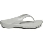 Aetrex Fiji White Teenslippers | Maat 38