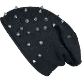 Black premium by emp - Gothic Beanie - zwart - Maat Standard