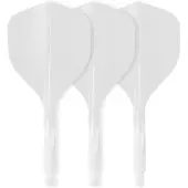 Condor AXE 120 Trifin Flights White Medium