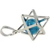Ruben Robijn Howliet blauw Merkabah kooihanger (bijgekleurd)