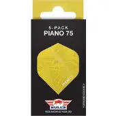 Bull's Piano 75 No.2 Flights Yellow | 5-Pack