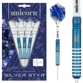 Unicorn Gary Anderson Silver Star 80% Darts Transparant 21 g