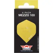 Bull's Mezzo 100 No.2 Yellow Flights | 5-Pack