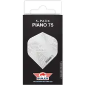 Bull's Piano 75 No.2 Flights White | 5-Pack