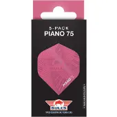 Bull's Piano 75 No.2 Flights Pink | 5-Pack