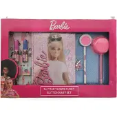 Barbie glitterdagboek met accessoires