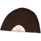 SAUNAGUT - Waaier zwart 150 cm - 1 st.. new