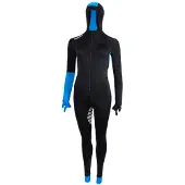 Hunter speedsuit base lycra blauw | Maat XXS/140