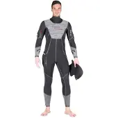 Mares Flexa Graphene 7 Mm Semi Dry Suit Zwart,Grijs M Man