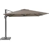 Platinum Beaufort zweefparasol - premium doek | 320x320cm | Havana