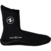 Aqua Lung Echozip 5 Mm Booties Zwart EU 46