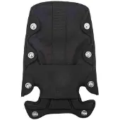 OMS Back Pad With Bolts Kit Zwart