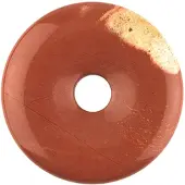 Ruben Robijn Jaspis rood donut 30 mm
