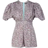 Nasty Gal Petite Jumpsuit turquoise / grijs / lila