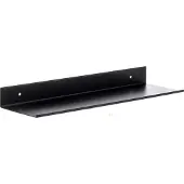 XIVADA Wandrek Rosa - Industrieel - Aluminium - Boren - Zwart