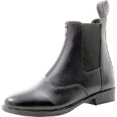 QHP Jodhpurs Manilla - Paardrijlaarzen - Leer - Zwart - Maat 43