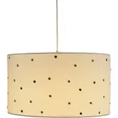 Vertbaudet Lampenkap voor lamp met geborduurde stippen beige /meerkleurig