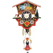 Engstler - 164 SQ - Wandklok met schommel - Quartz