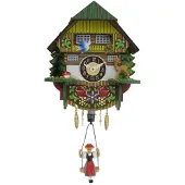Engstler - 144 SQ - Wandklok met schommel - Quartz